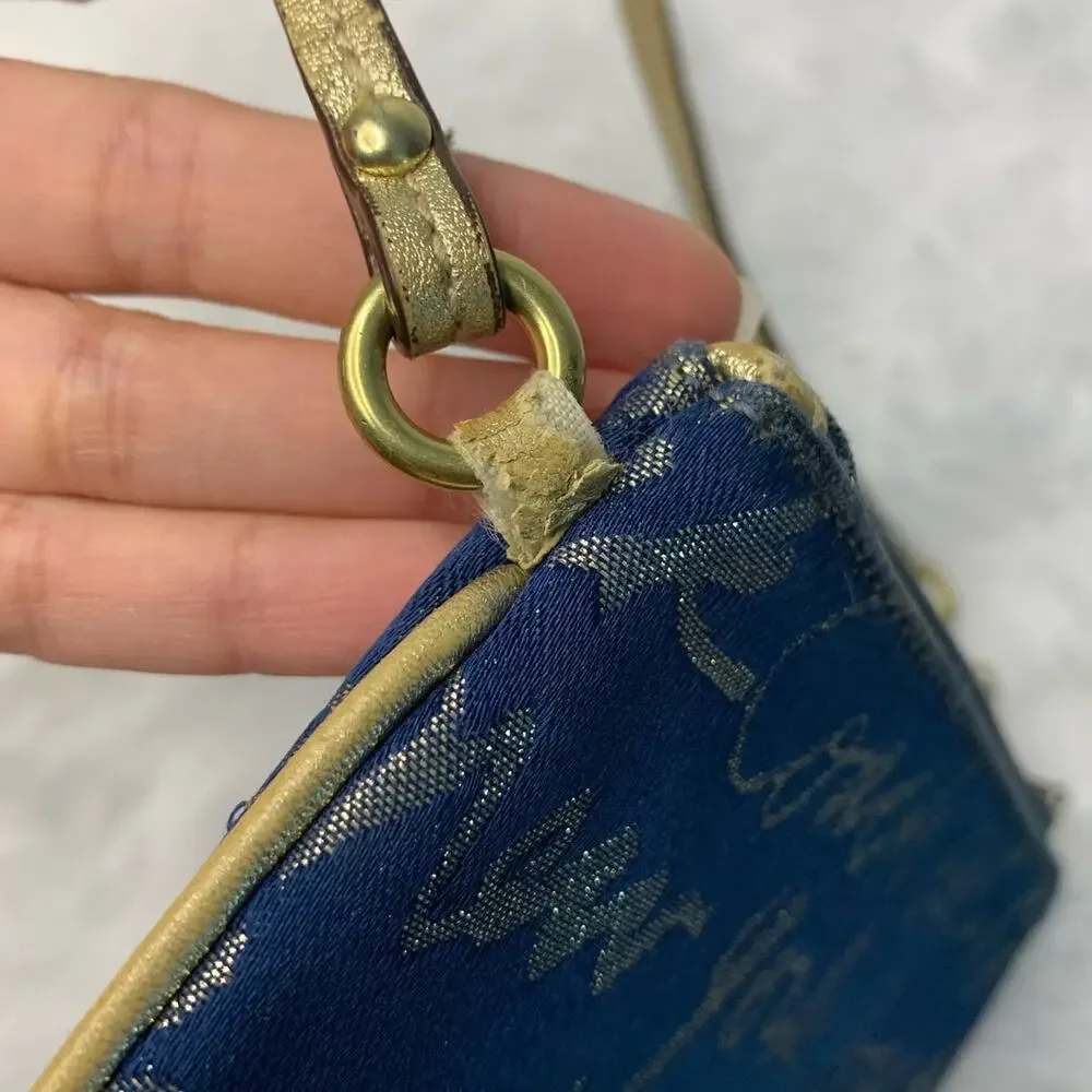 Coach Heart Scribble Wristlet